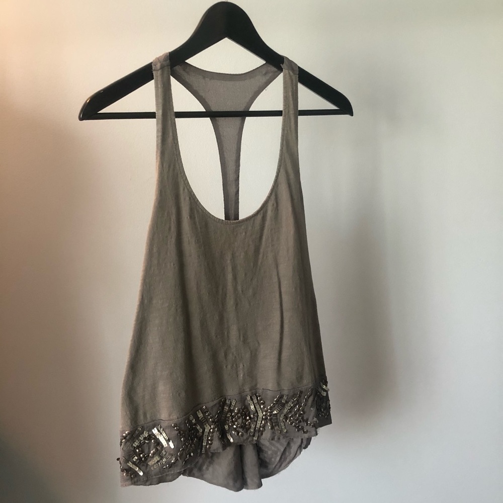 Gray tunic